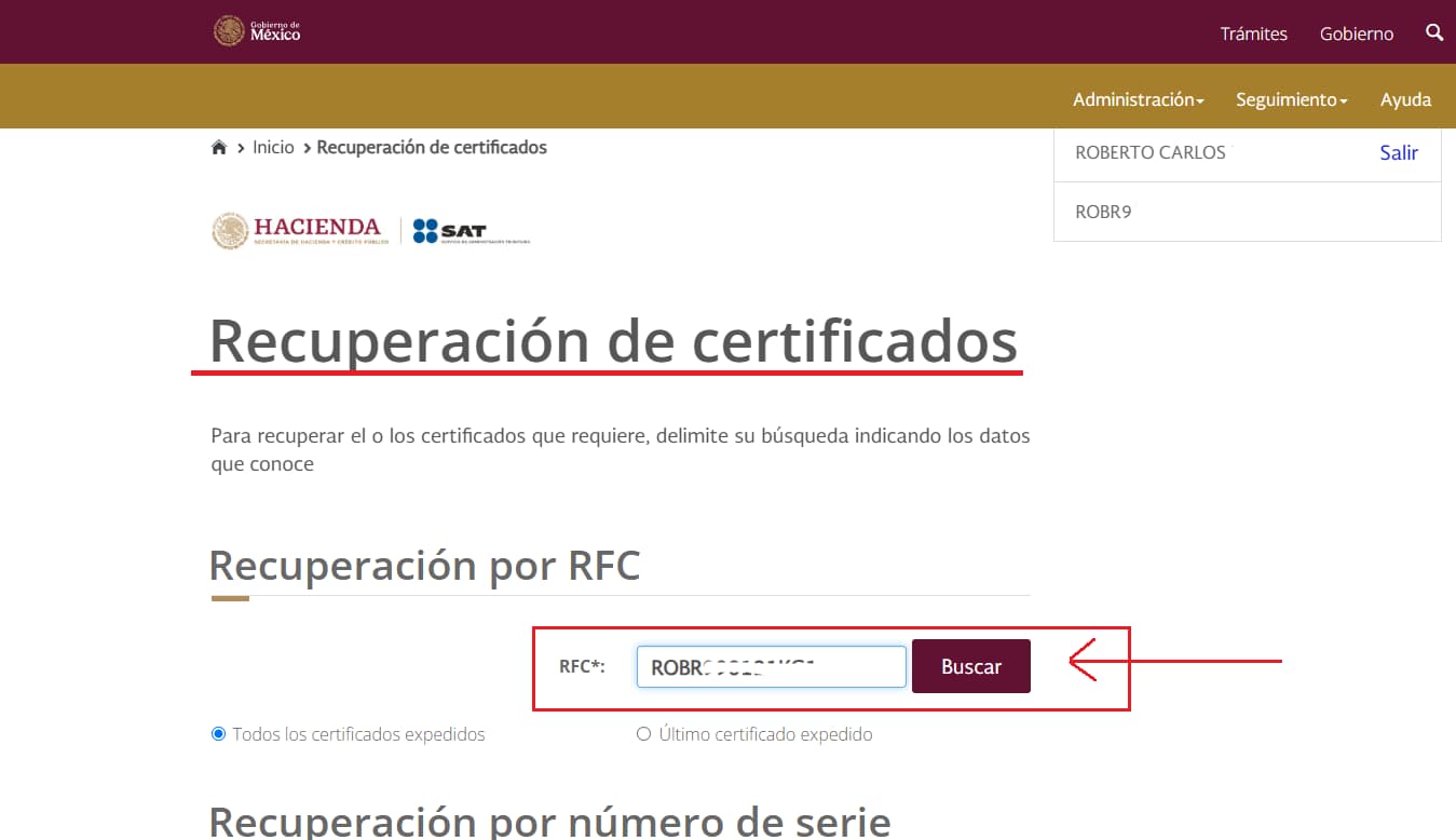 Descarga certifica