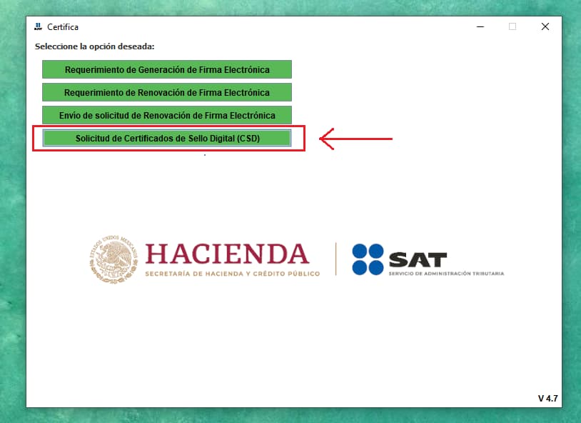 Descarga certifica
