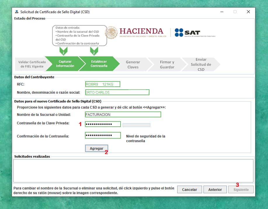 Descarga certifica