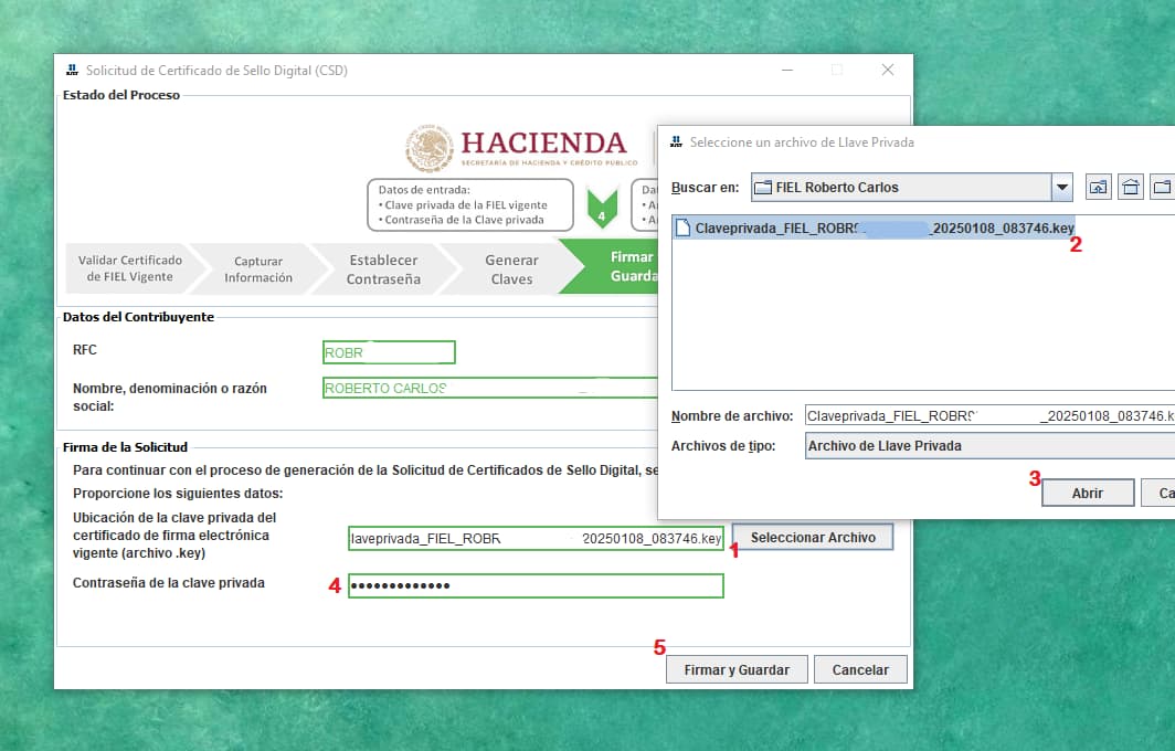 Descarga certifica
