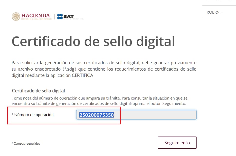 Descarga certifica