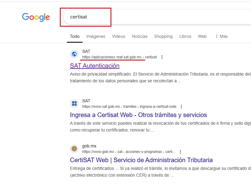 Descarga certifica